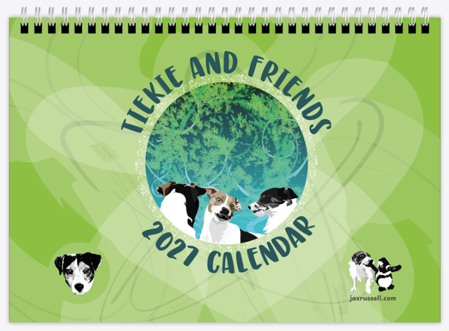 A4 Tiekie and Friends 2027 Calendar