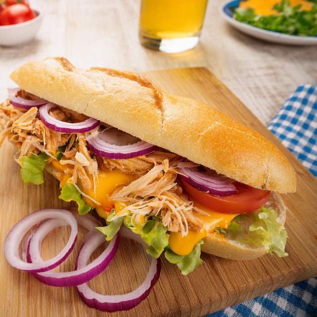 Menu Chicken Cheese Sandwich