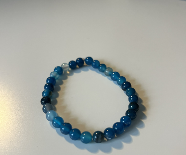 Blue Agate Bracelet