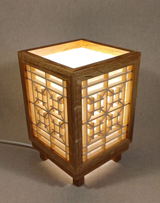 Lampe kumiko "hashtag"