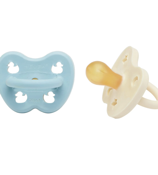 HEVEA - NATURAL RUBBER PACIFIER ROUND 0-3 months