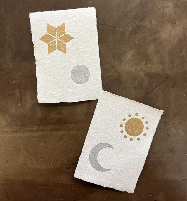 Star and Moon + Sun and Crescent Moon