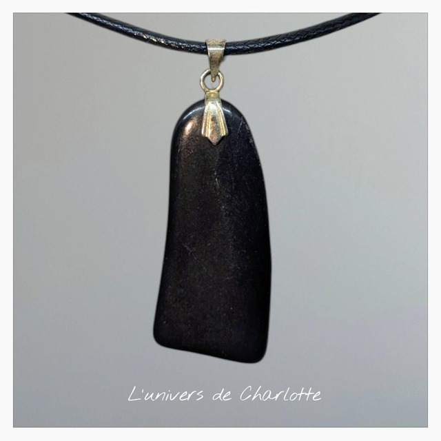 Pendentif &quot;&quot;Shungite &quot; PN-003