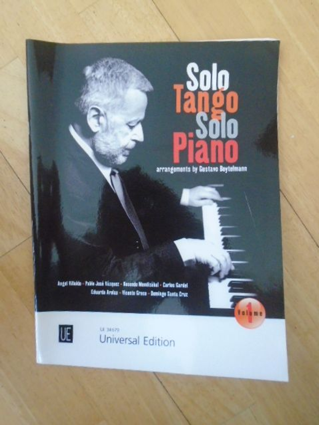 Solo Tango Solo Piano Gustavo Beytelmann Sheet Music