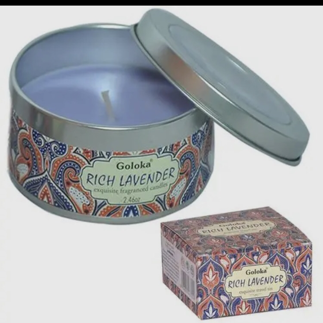 Goloka laventeli kynttilä 