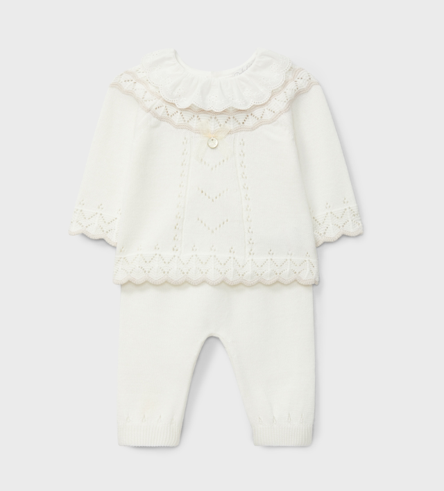 Drkid - set neonato panna
