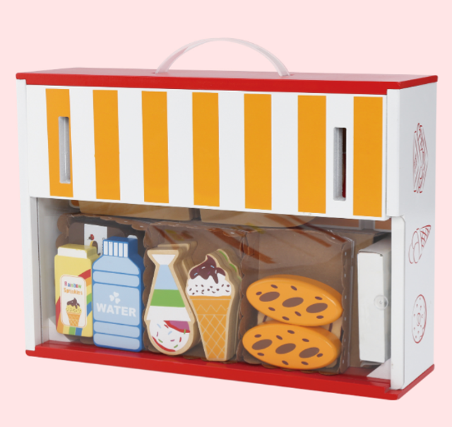 Wooden Folding Shop and Accessories