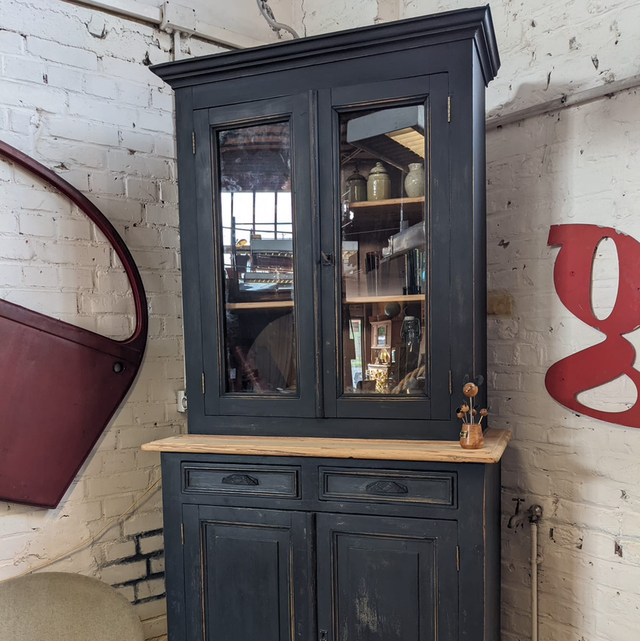 Vaisselier noir / 2 corps