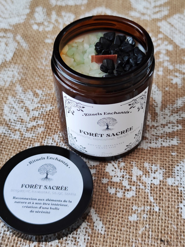 Bougie Rituels Enchantés - Forêt Sacrée