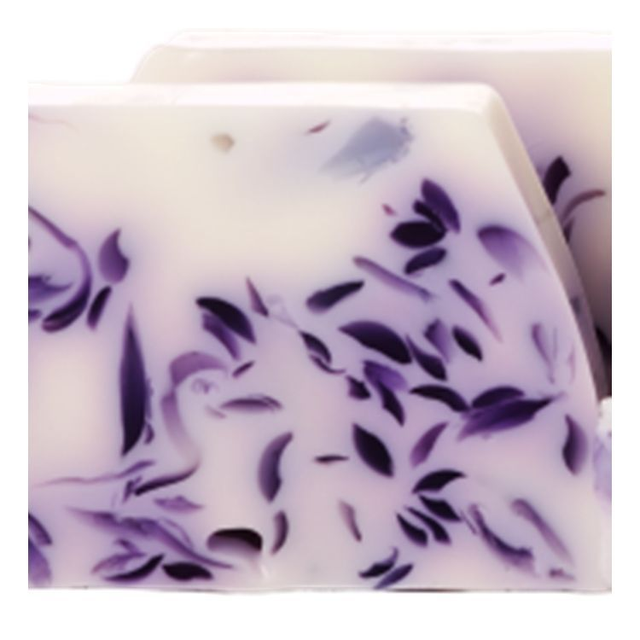 Tranche de savon artisanale Cassis