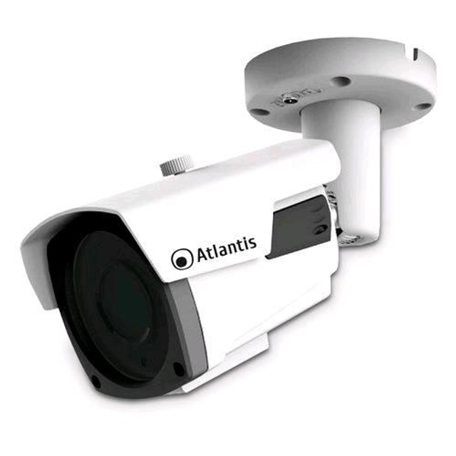 ATLANTIS A11-UX826A-BPV ULTRAPLEX TELECAMERA DI VIDEOSORVEGLIANZA IP FULL HD CAM OUTDOOR BULLET 3MP IR POE WHITE