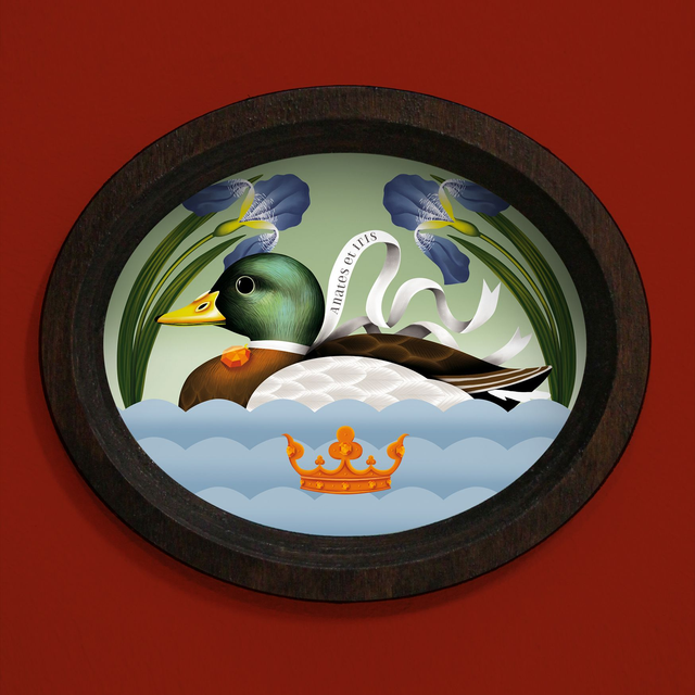 Cadre "Anates et Iris"