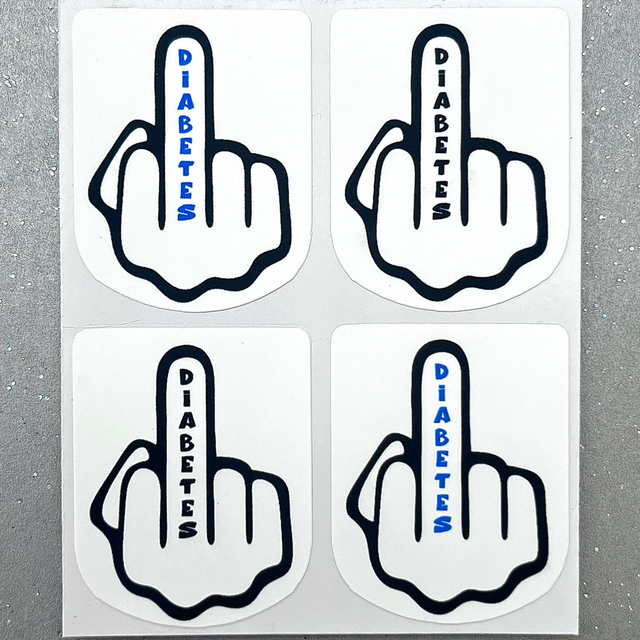 Give Diabetes the Finger (Set of 4)
