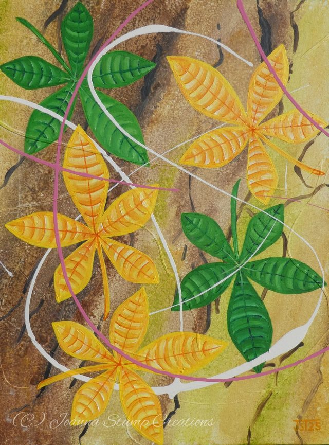 Lovely Original Fine Art Painting, from my "Spiritual Trees" collection, "Sanctuary"