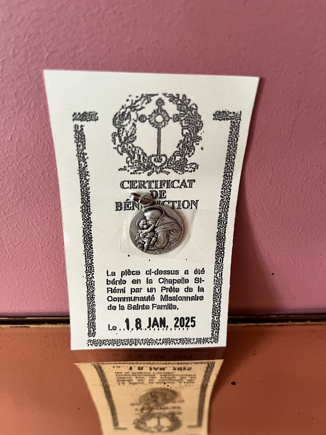 Médaille Saint Antoine - Dévoué et protecteur