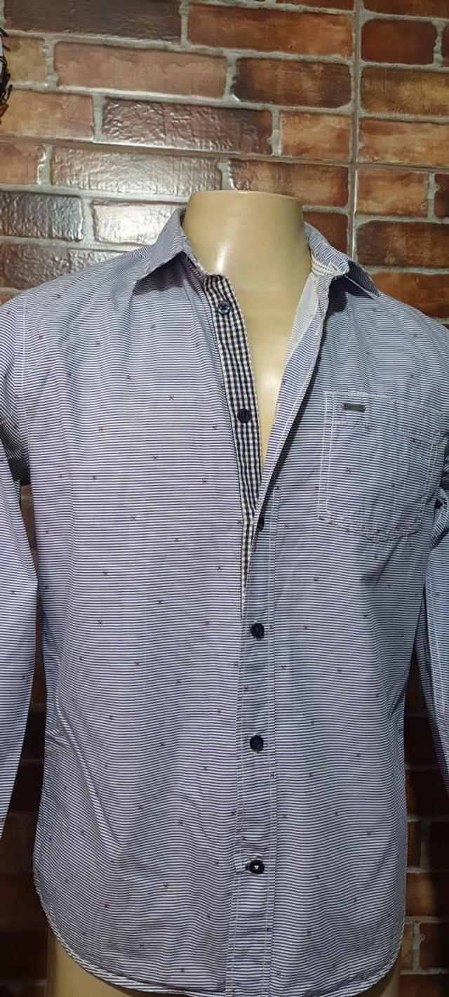 Camisa Social Estampada T/p