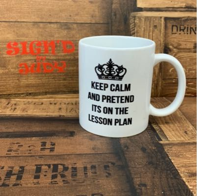 Keep Calm And Pretend Mug
