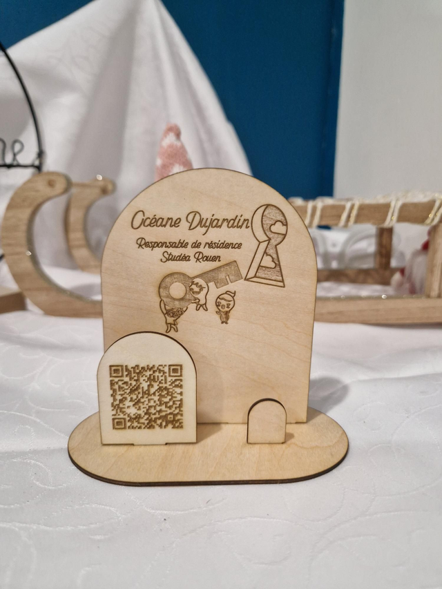 Support carte de visite 