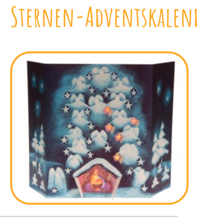 Adventskalender Sterne