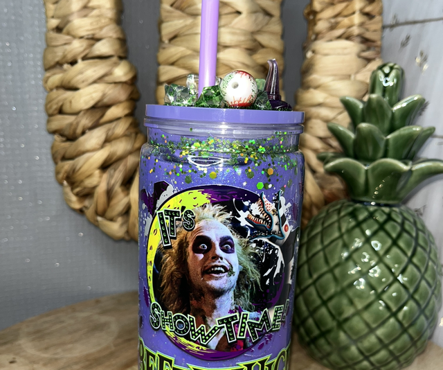 Gobelet snow Beetlejuice violet 