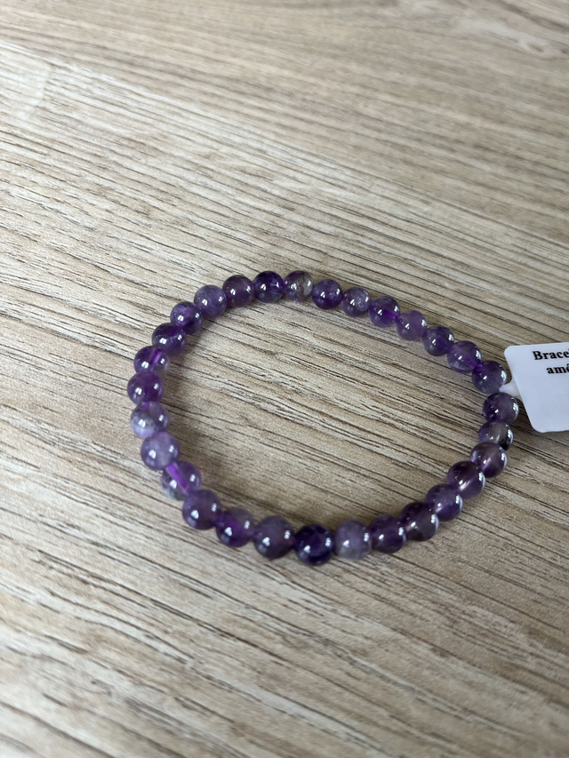Bracelet Améthyste - Sagesse et concentration