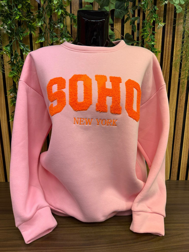 Sweater SOHO - Roze