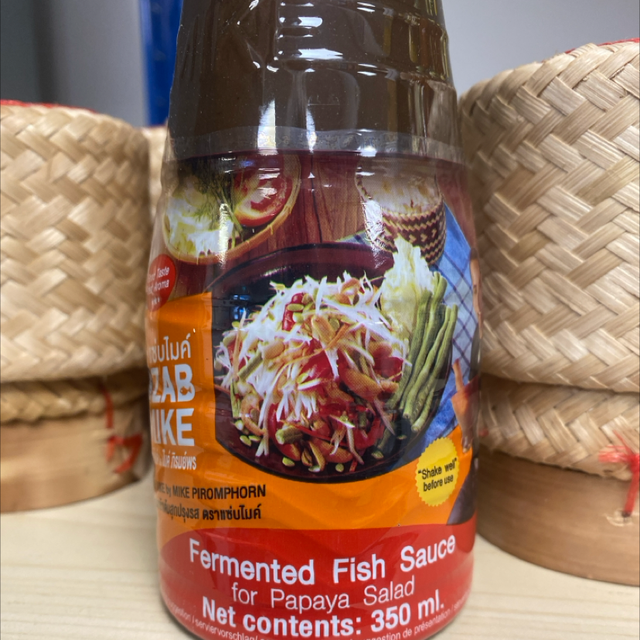 Zab Mike Fermented Fish for Papaya Salad