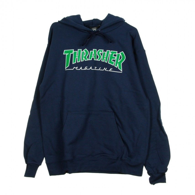 HO144641 - THRASHER MAGAZINE felpa cappuccio