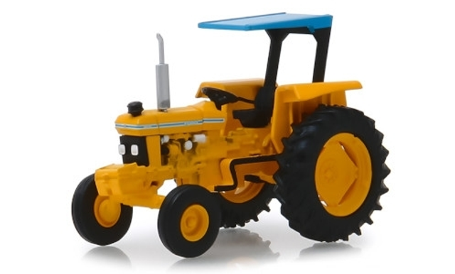 48060_D Tracteur 1:64 Tracteur 1986 Ford jaune 