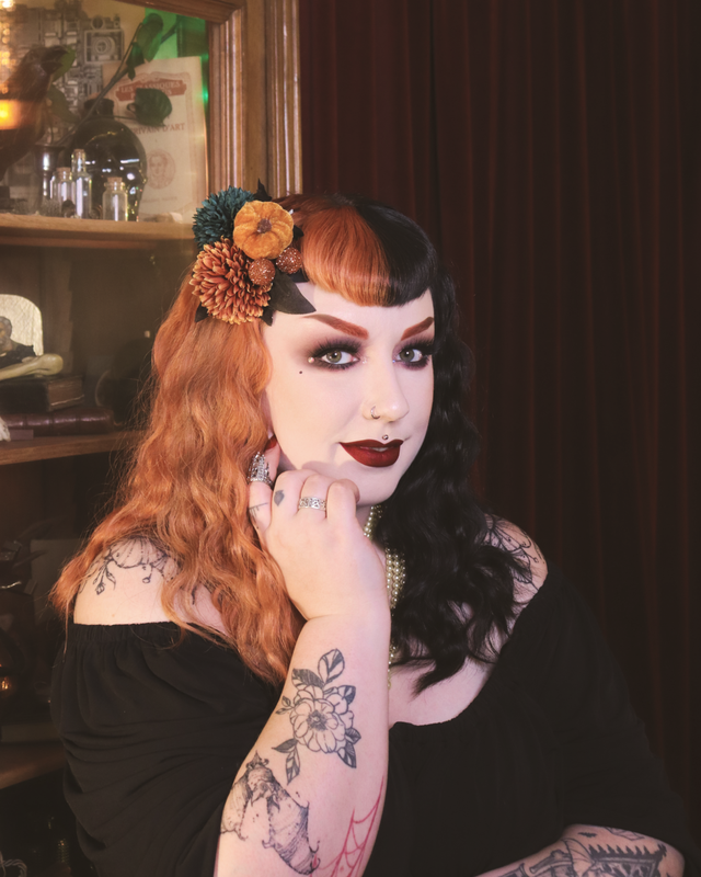 Hairflowers • L • Pumpkin spice