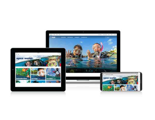eLearning cours Padi - Tarifs AVEC ou SANS Cours Pratique