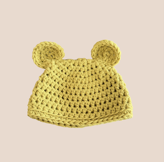 Bear Beanie - Desert