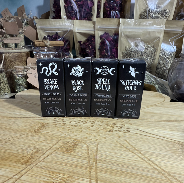 Set of 4 fragrances oils