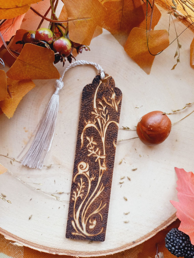 Marque pages_Feuilles et fleurs