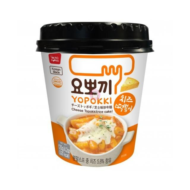 Yopokki Young Poong Instant Cup Topokki - Cheese Flavour 120g