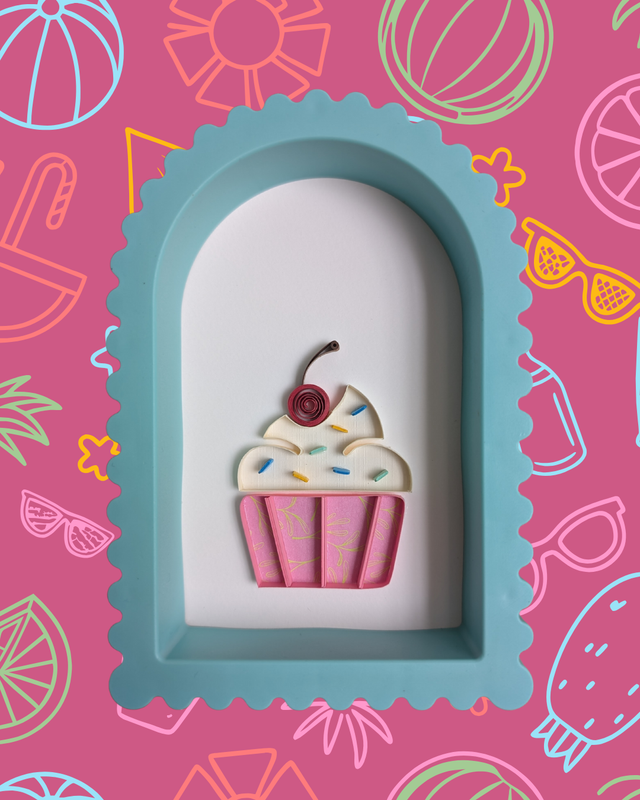 Collection Délices d'été - Cupcake tout doux