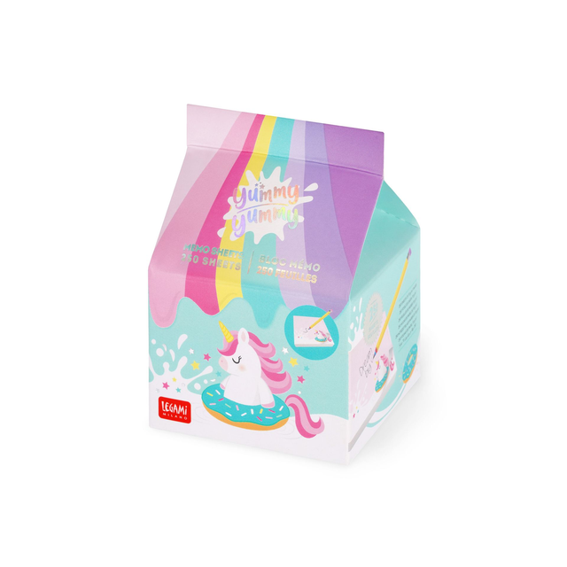 Blocchetto Memo Unicorn - Yummy Yummy