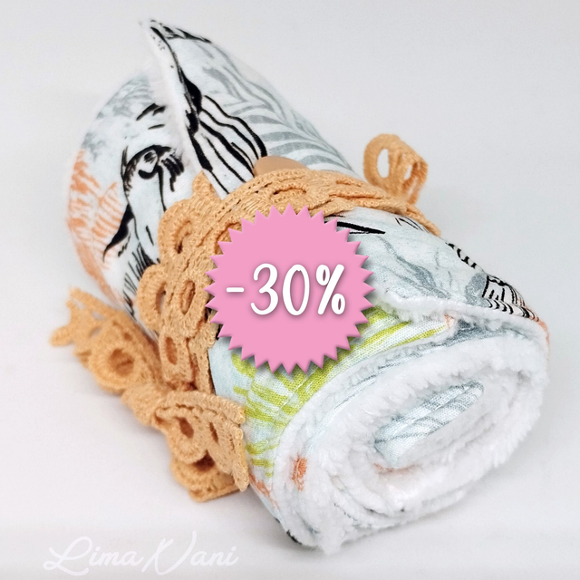 MAKA RULLE - Les lingettes lavables en rouleau