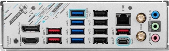 02.3.0015 – Scheda Madre MSI X670E Gaming Plus WiFi – ATX high‑end nera RGB con WiFi 6E per Ryzen 7000/8000/9000