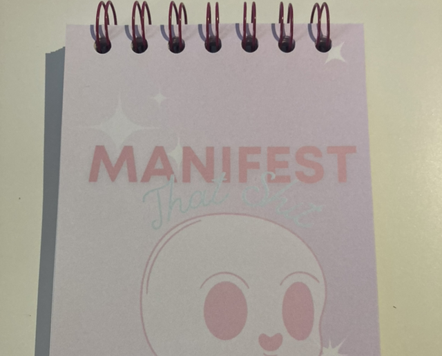 Manifest That Sh*t a6 Notepad