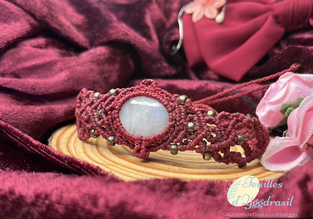Bracelet "Lune de Sang"