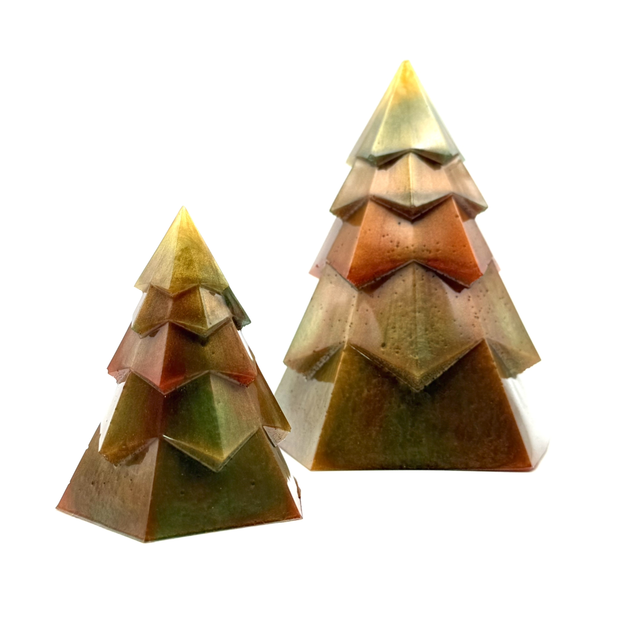 Noël Lot de 2 sapins Couleur Automne 