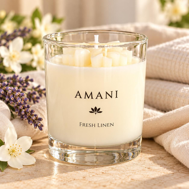 Fresh Linen | 30cl Soy Wax Candle 