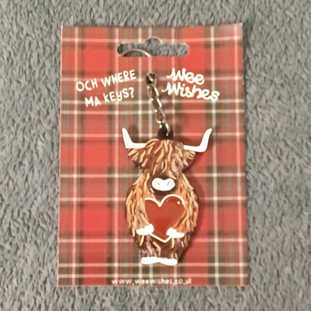 Keyring, Highland Cow