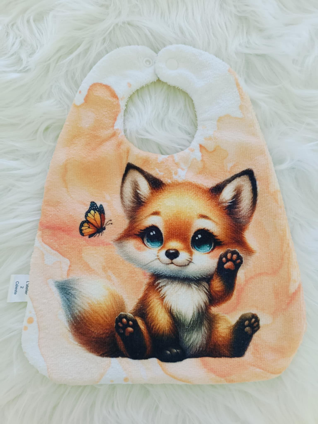 Bavoir Renard des sables