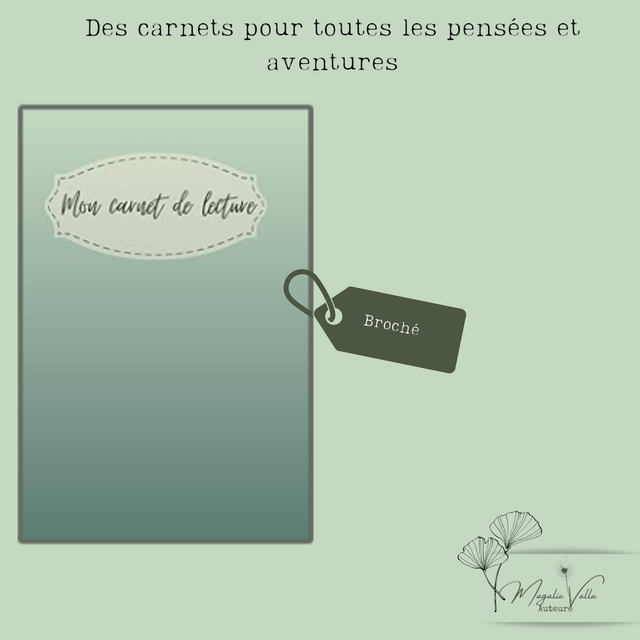 Mon carnet de lecture: Carnet de lecture