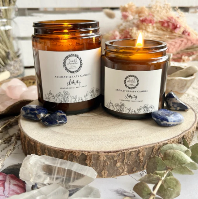 Louisa B Aromatherapy Candle - Clarity