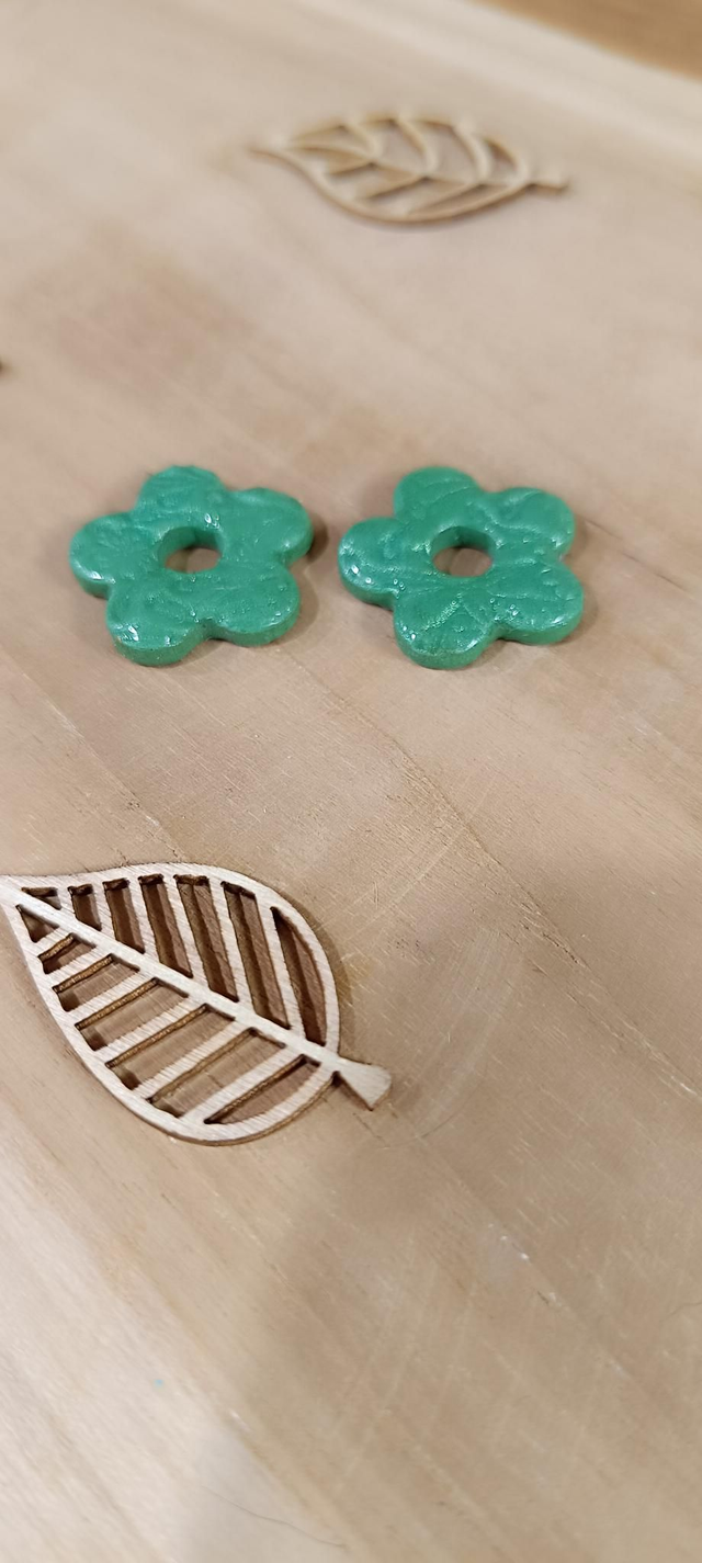 Pampilles - vert irisé