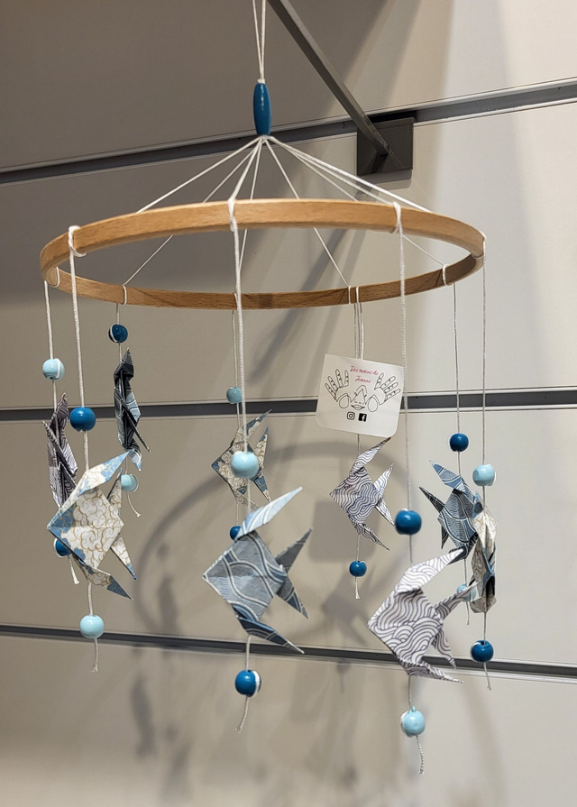 Mobile suspension - Banc de poissons