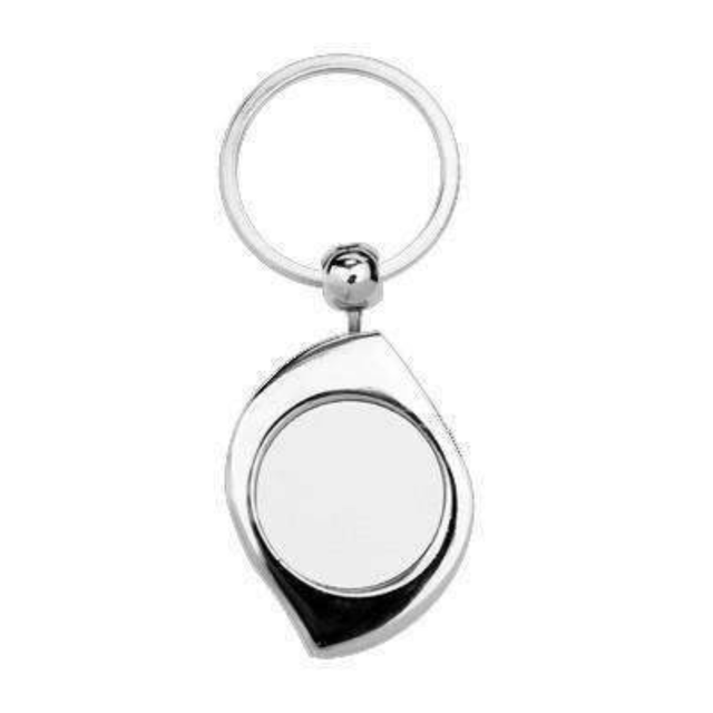 Leaf Metal Keyring